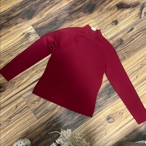 Elegant burgundy Women's Top